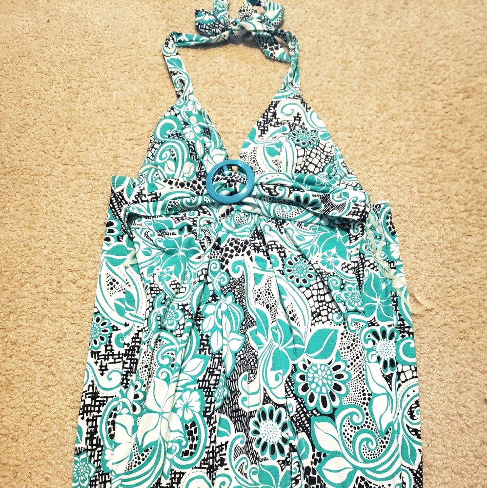 Floral maxi dress